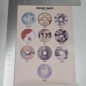 Taylor Swift CD Canvas Print